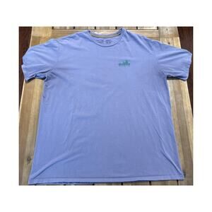 Patagonia Save Our Home Planet Mens 100% Organic Cotton Lavender T-Shirt Sz XXL